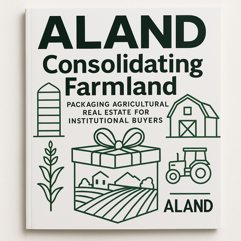  ALAND Magazine Cover – Consolidating Farmland for Institutional Buyers